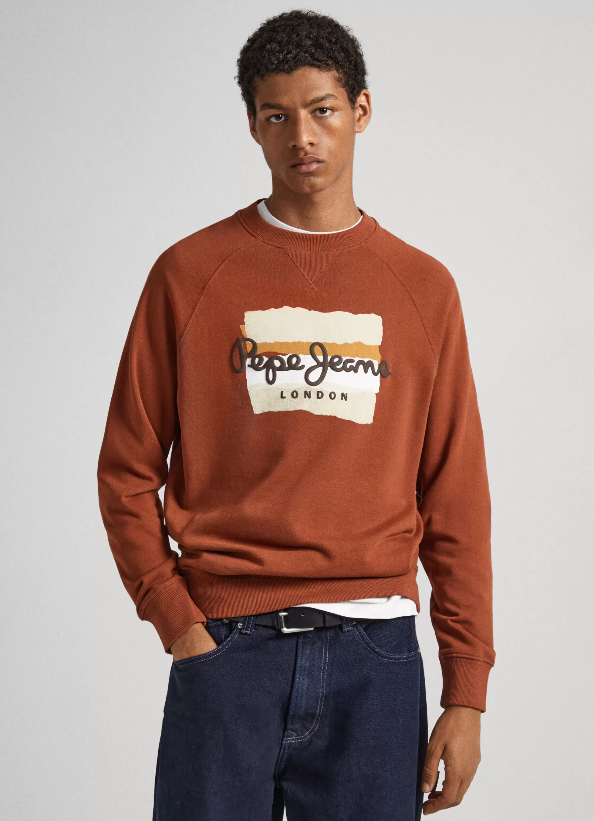 Homem Pepe Jeans Sweatshirts>Sweatshirt Logo Estampado