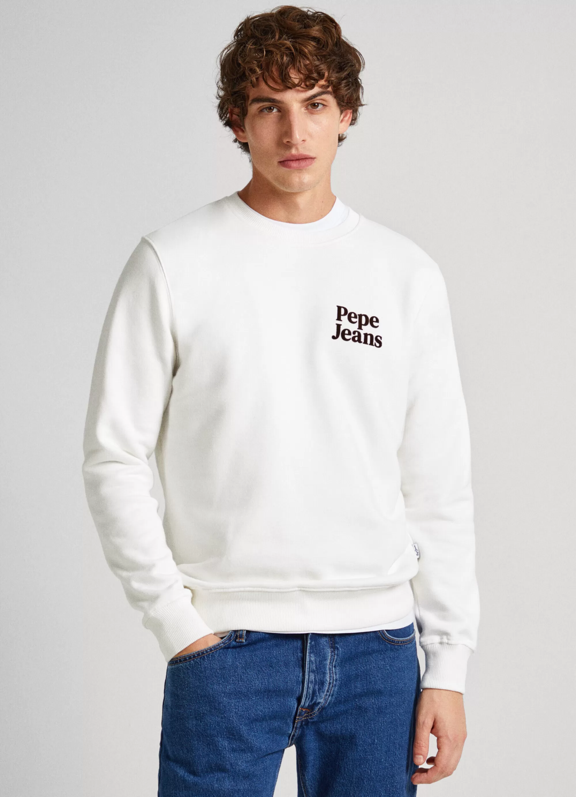 Homem Pepe Jeans Sweatshirts>Sweatshirt Logo Estampado