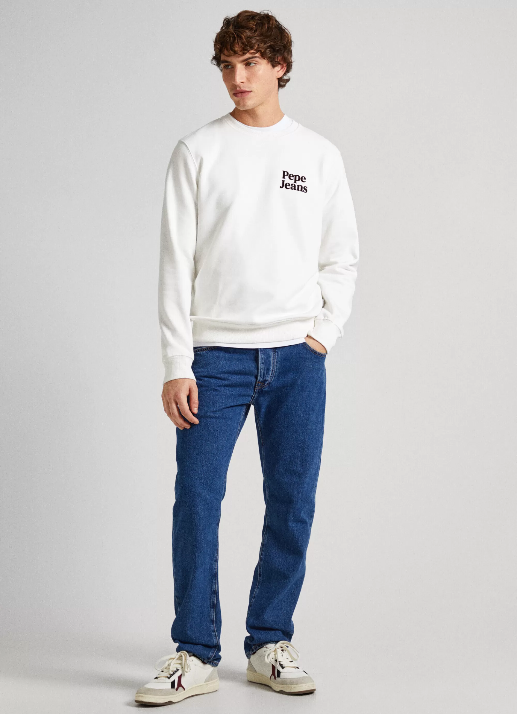 Homem Pepe Jeans Sweatshirts>Sweatshirt Logo Estampado