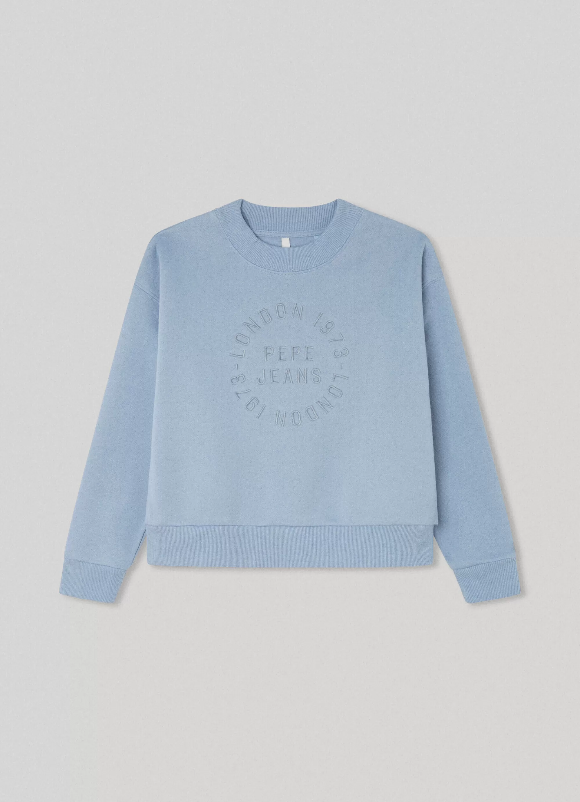 Rapariga Pepe Jeans Sweatshirts E Malhas>Sweatshirt Logo Estampado Bordado