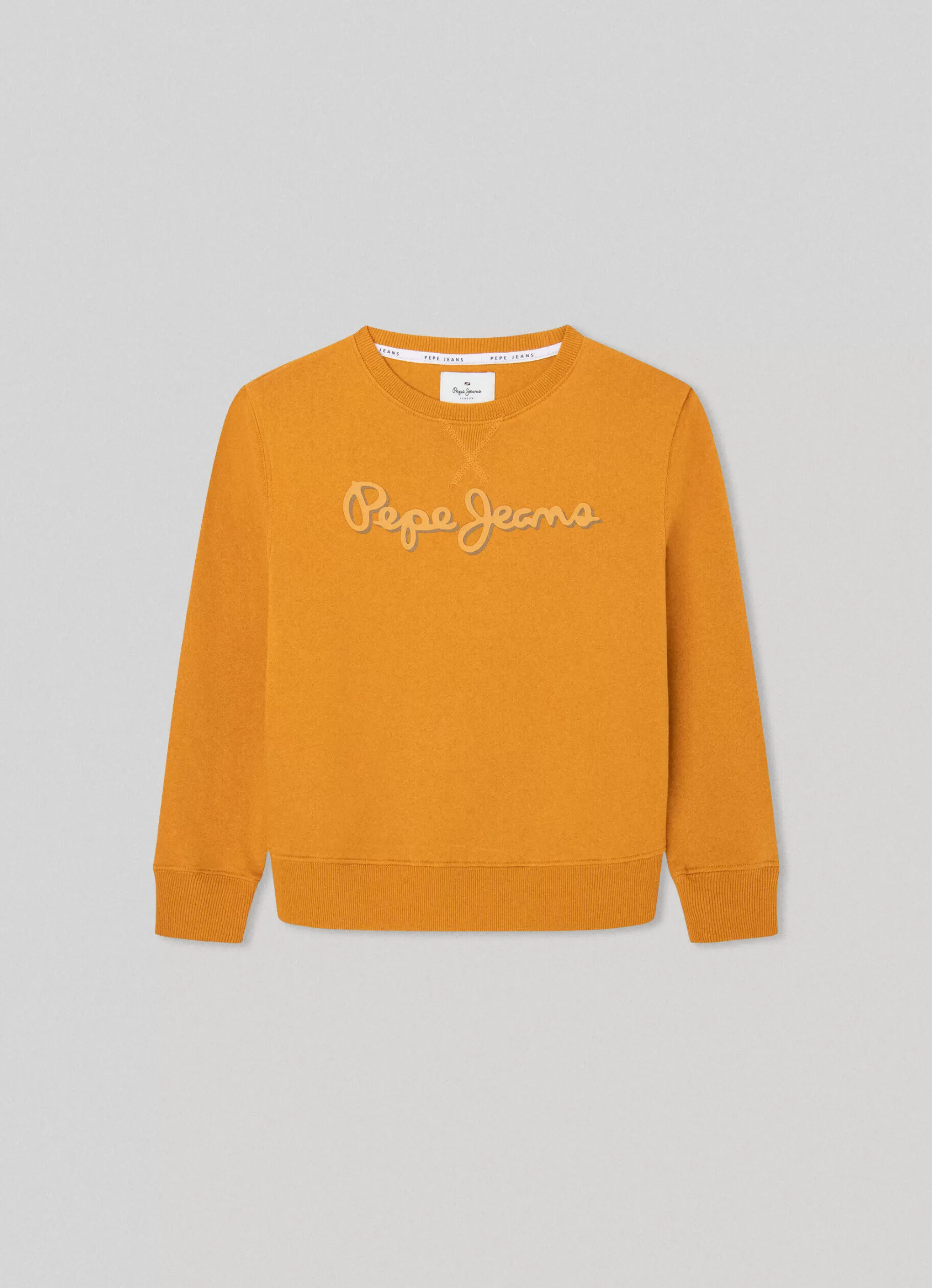 Rapaz Pepe Jeans Sweatshirts E Malhas>Sweatshirt Logo Estampado Em 3D