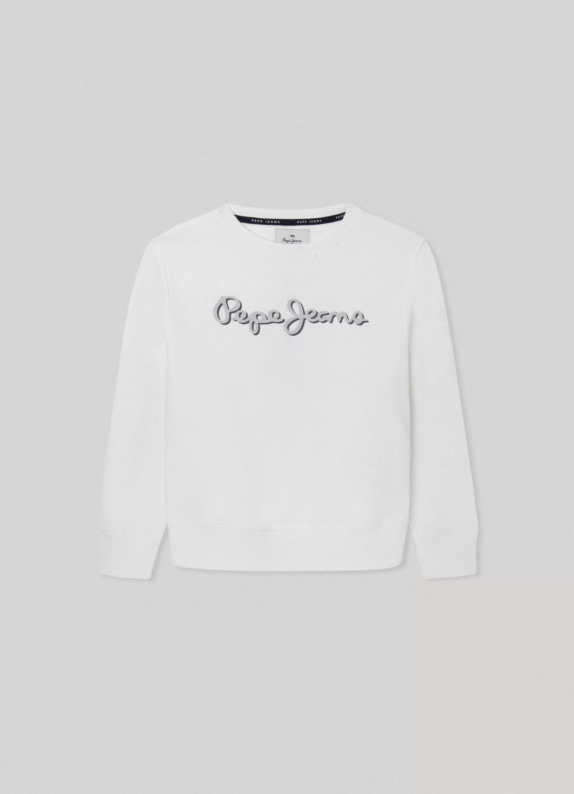 Rapaz Pepe Jeans Sweatshirts E Malhas>Sweatshirt Logo Estampado Em 3D