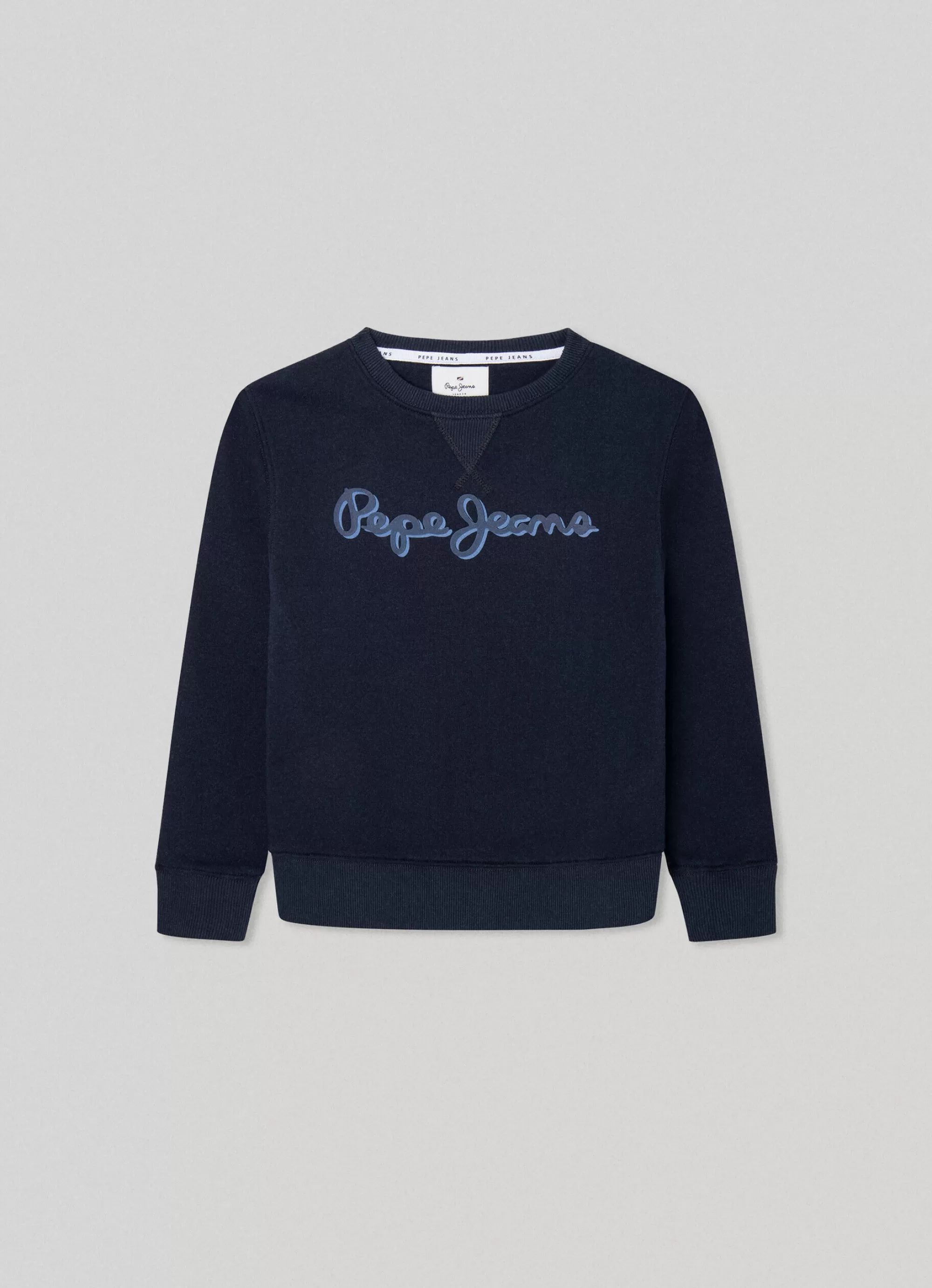 Rapaz Pepe Jeans Sweatshirts E Malhas>Sweatshirt Logo Estampado Em 3D