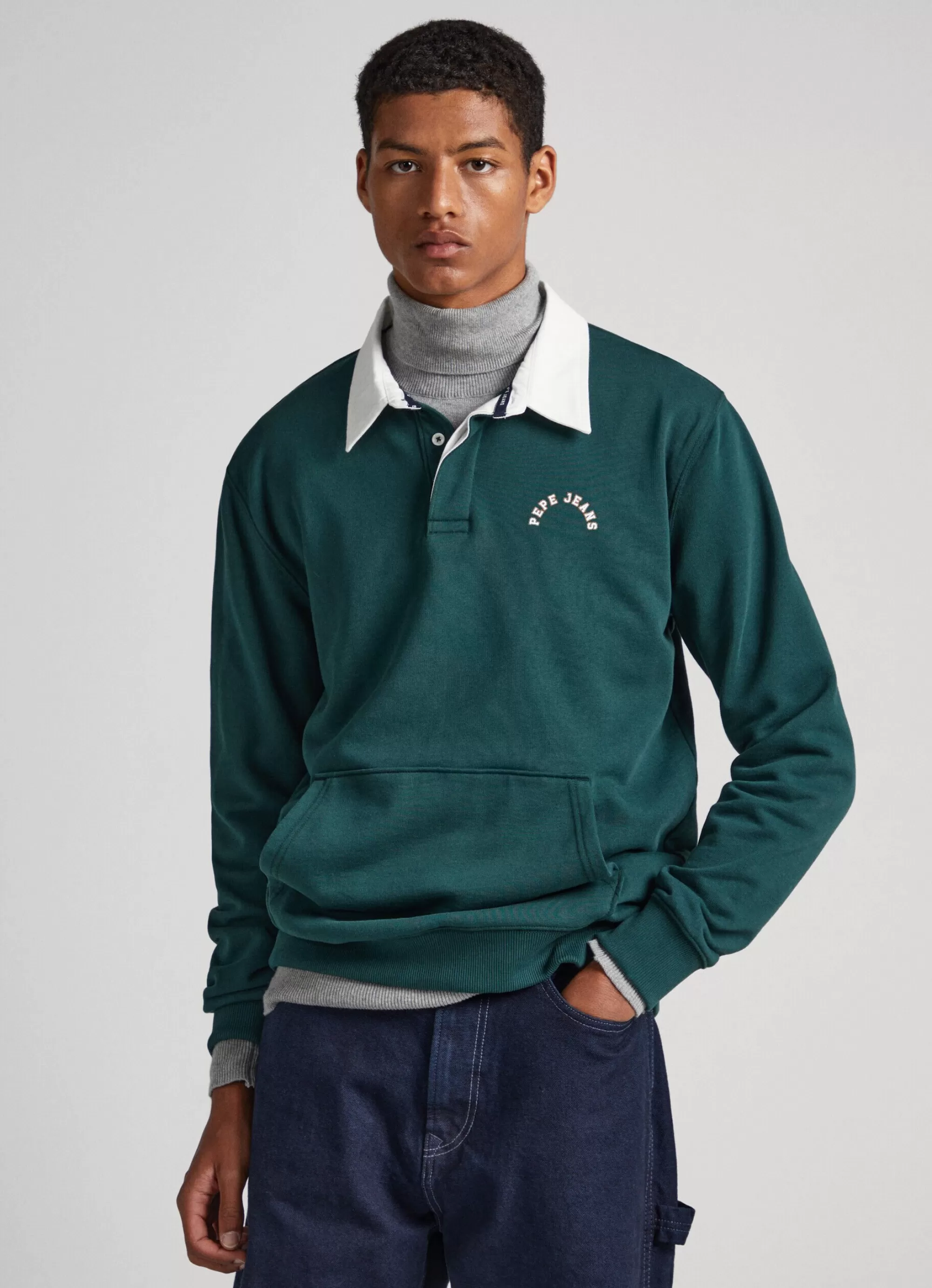 Homem Pepe Jeans Polos>Sweatshirt Tipo Polo