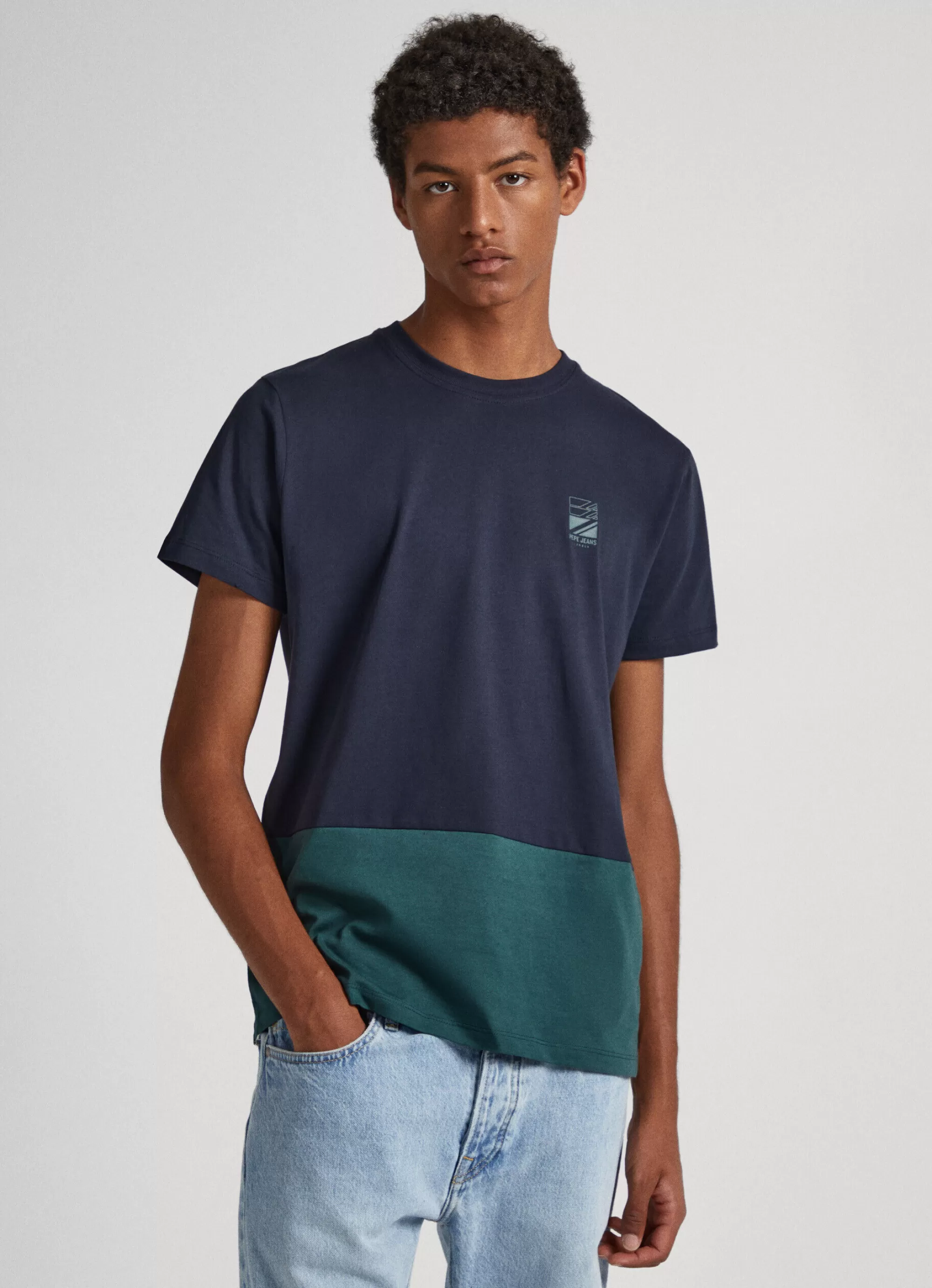 Homem Pepe Jeans T-Shirts>T-Shirt Color Block