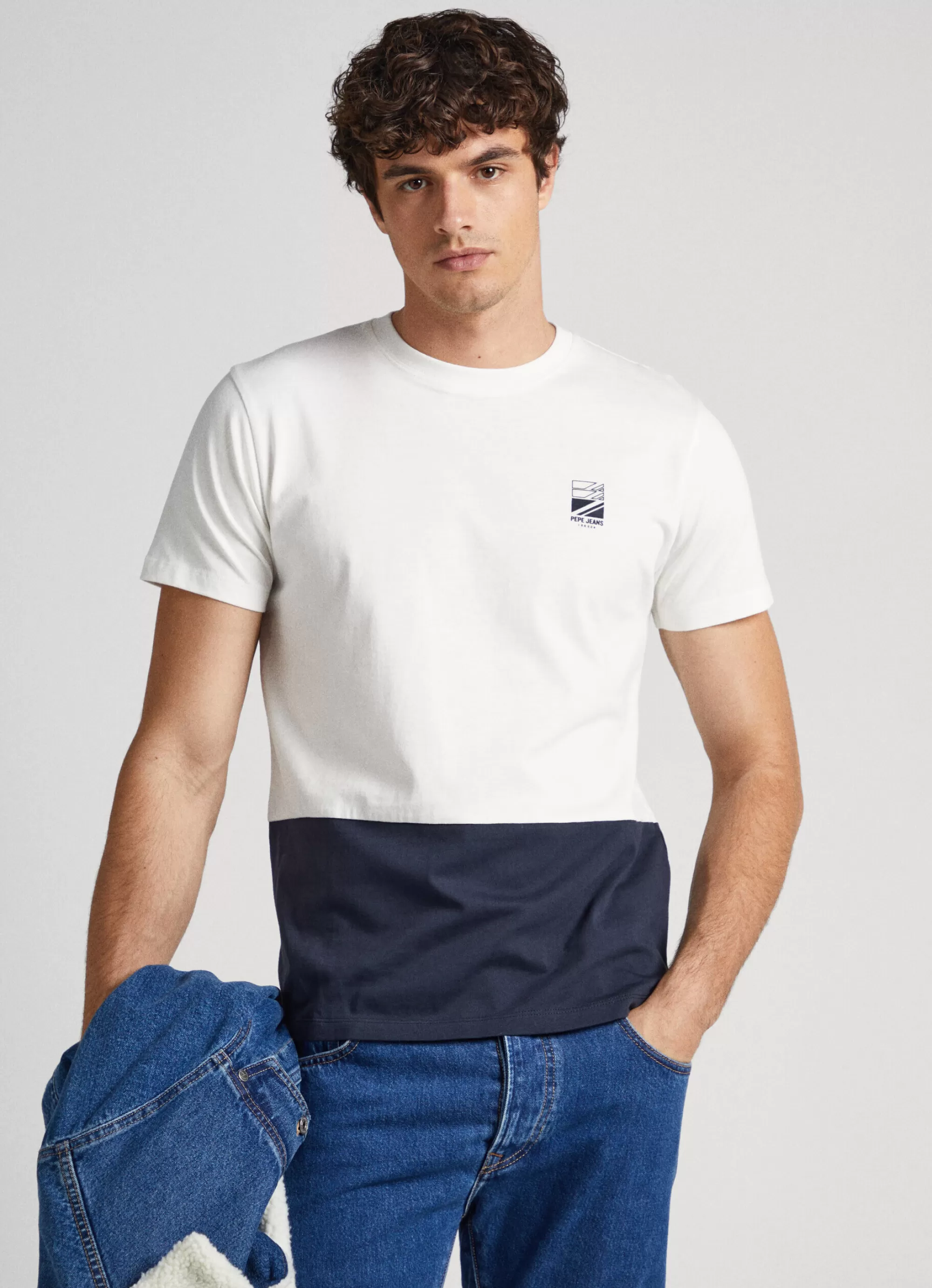 Homem Pepe Jeans T-Shirts>T-Shirt Color Block