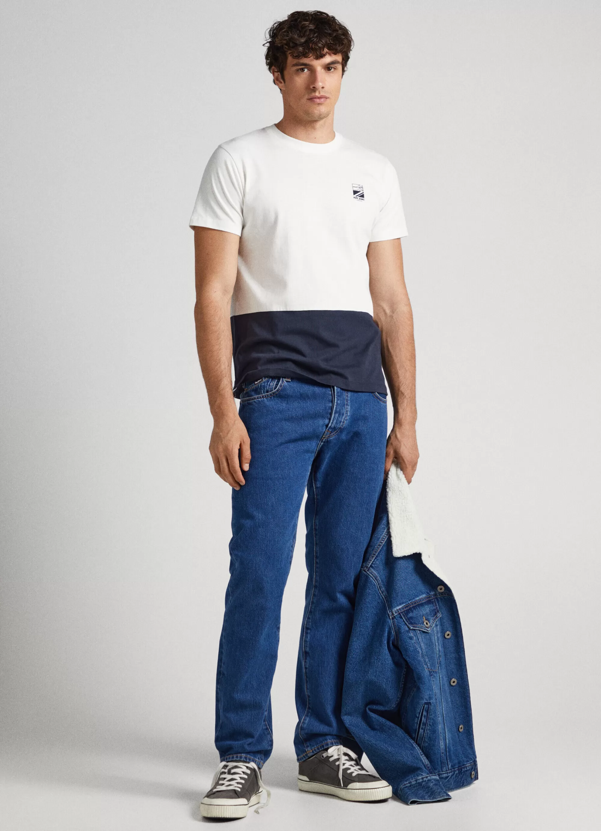 Homem Pepe Jeans T-Shirts>T-Shirt Color Block