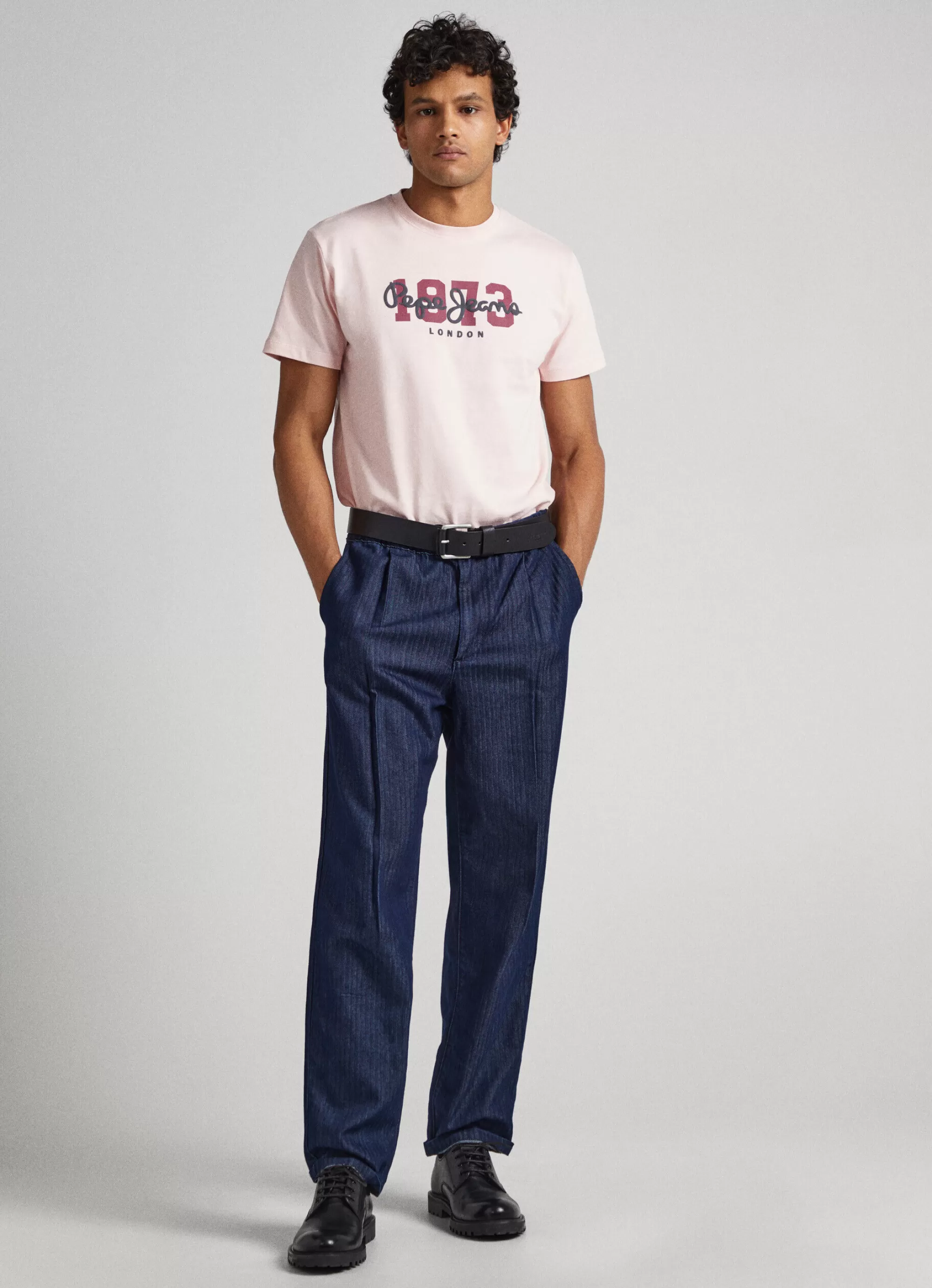 Homem Pepe Jeans T-Shirts>T-Shirt Com Logo 1973