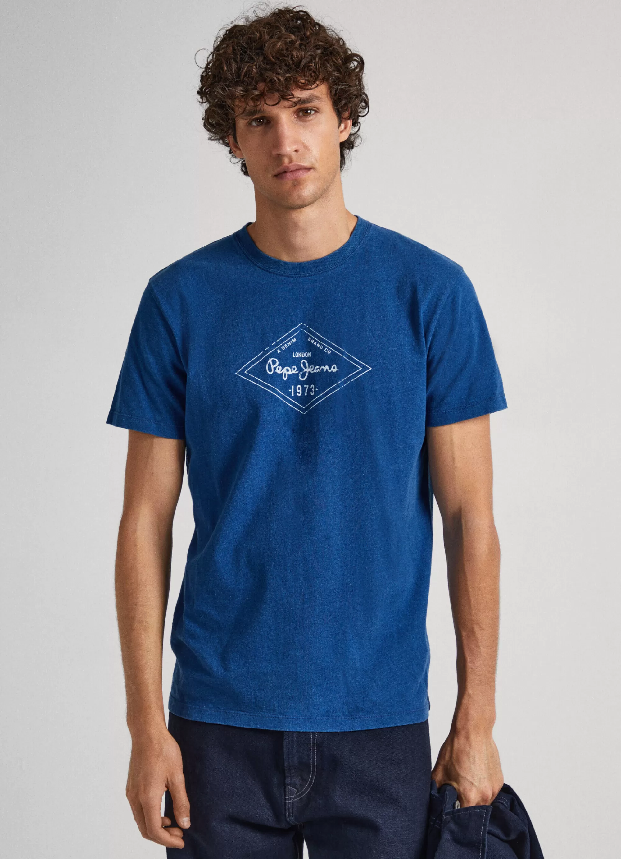 Homem Pepe Jeans T-Shirts>T-Shirt Logo Estampado