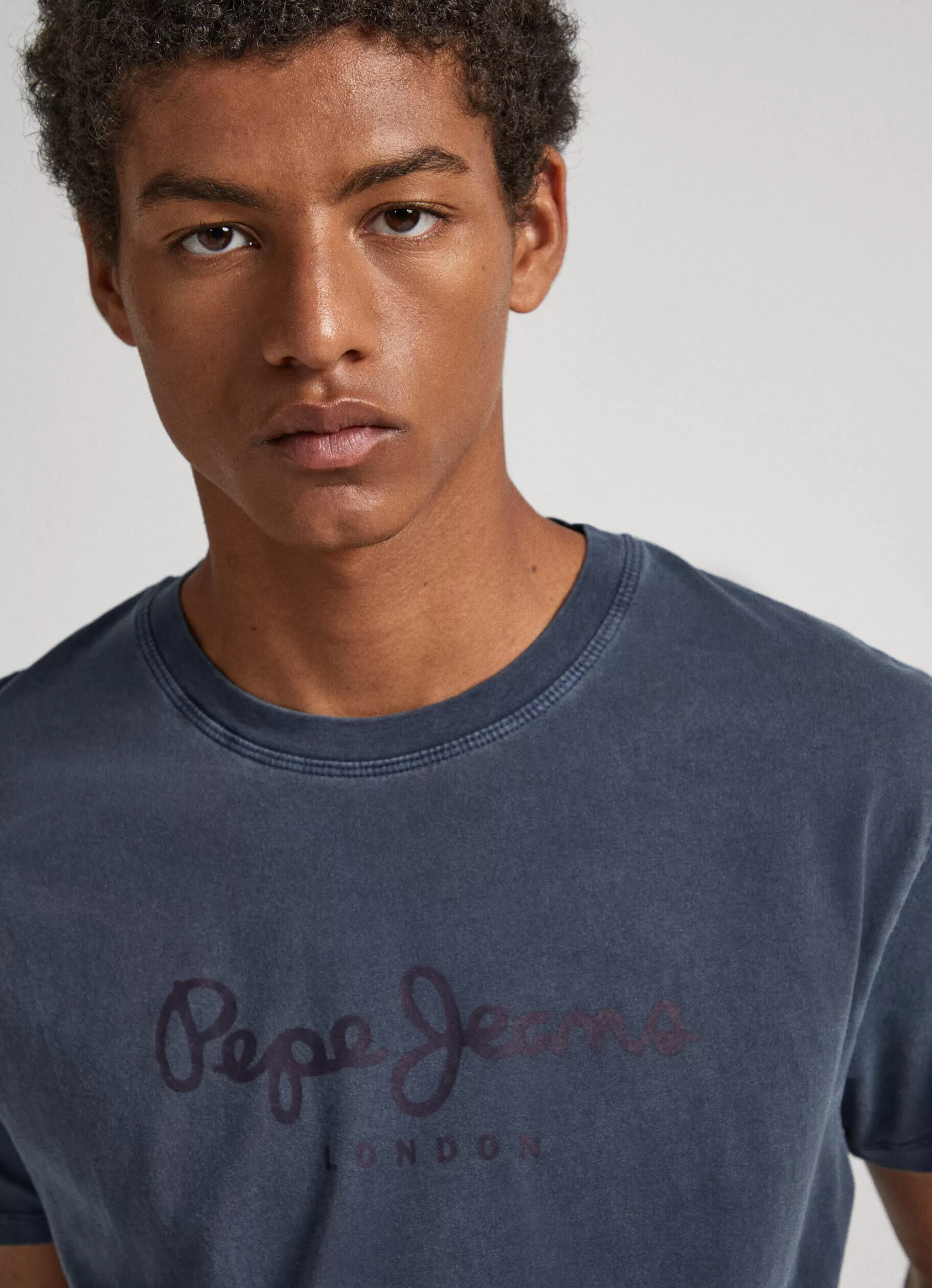 Homem Pepe Jeans T-Shirts>T-Shirt Logo Estampado