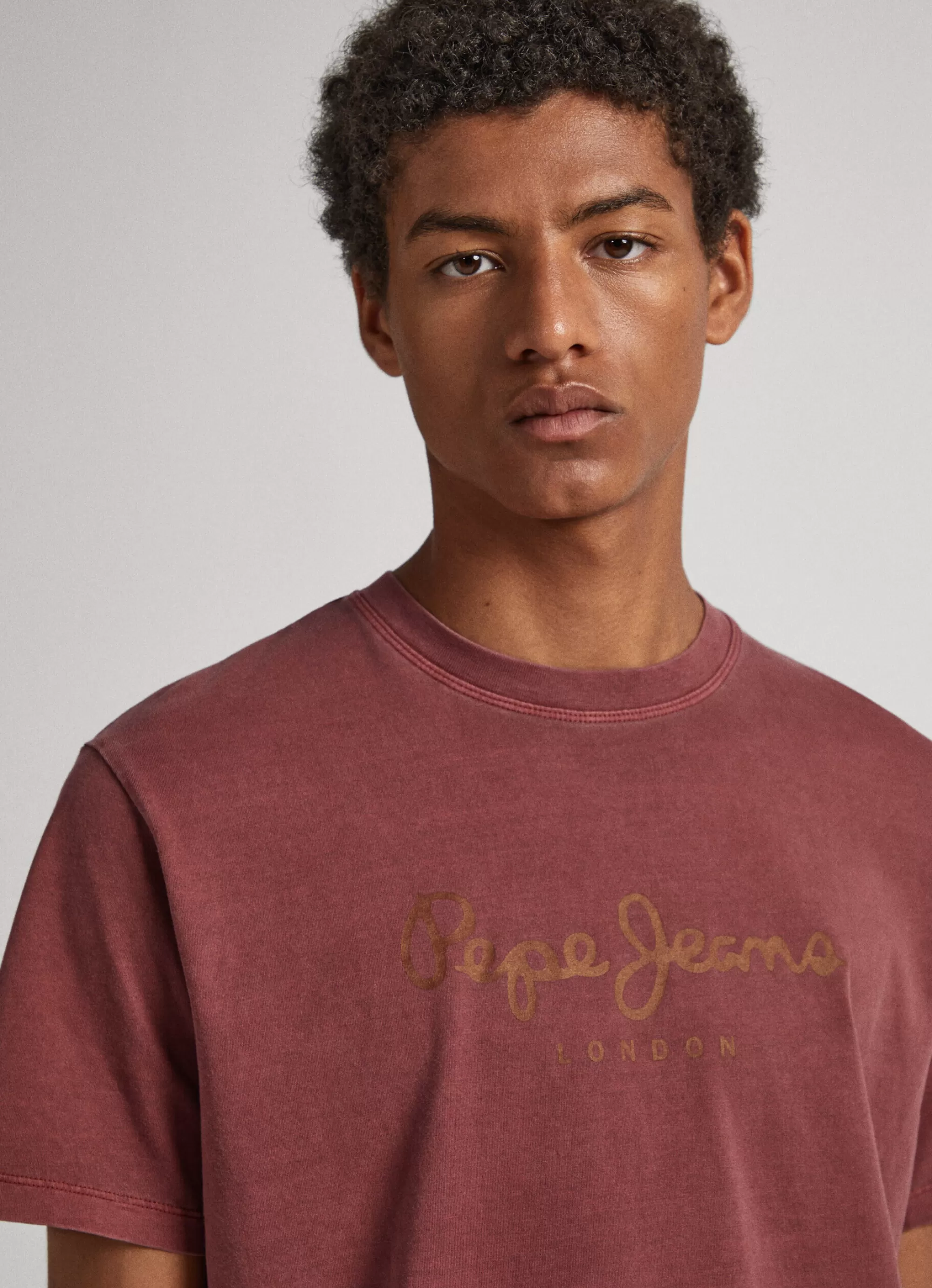 Homem Pepe Jeans T-Shirts>T-Shirt Logo Estampado