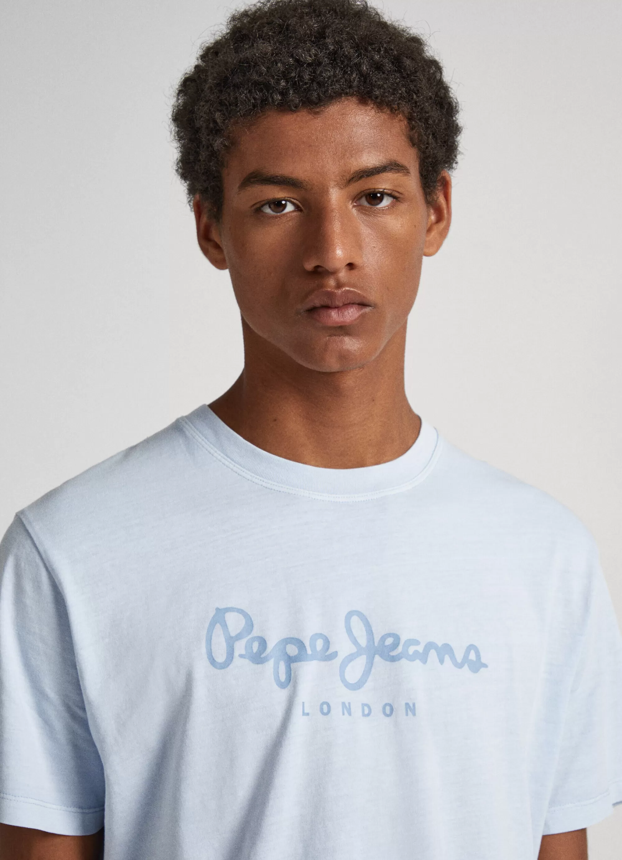 Homem Pepe Jeans T-Shirts>T-Shirt Logo Estampado