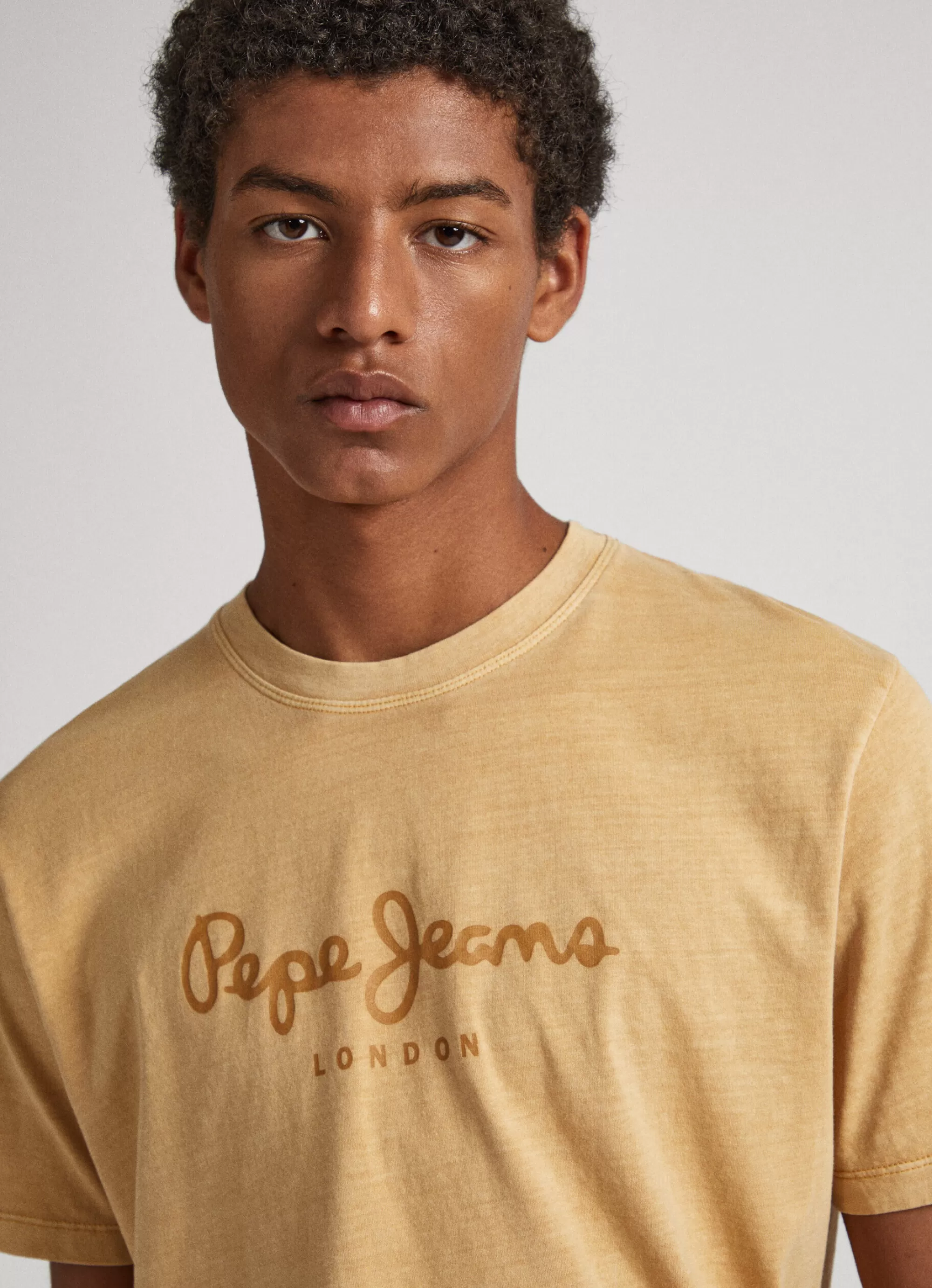 Homem Pepe Jeans T-Shirts>T-Shirt Logo Estampado