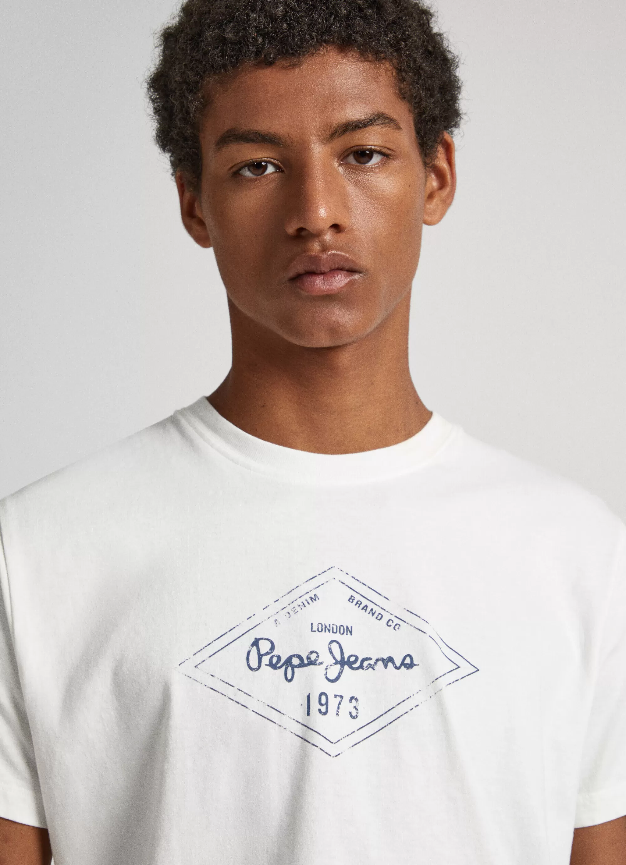 Homem Pepe Jeans T-Shirts>T-Shirt Logo Estampado