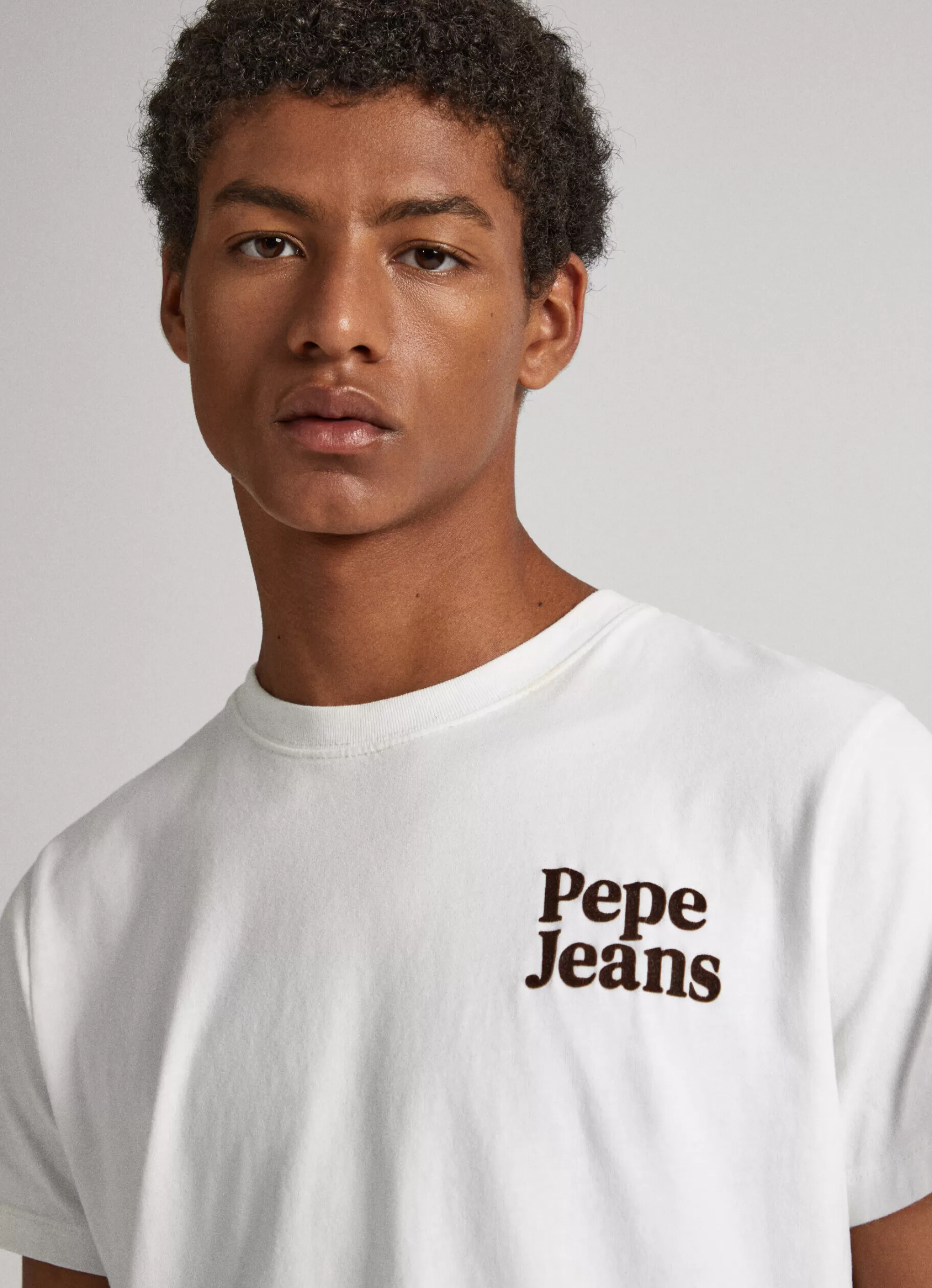 Homem Pepe Jeans T-Shirts>T-Shirt Logo Estampado