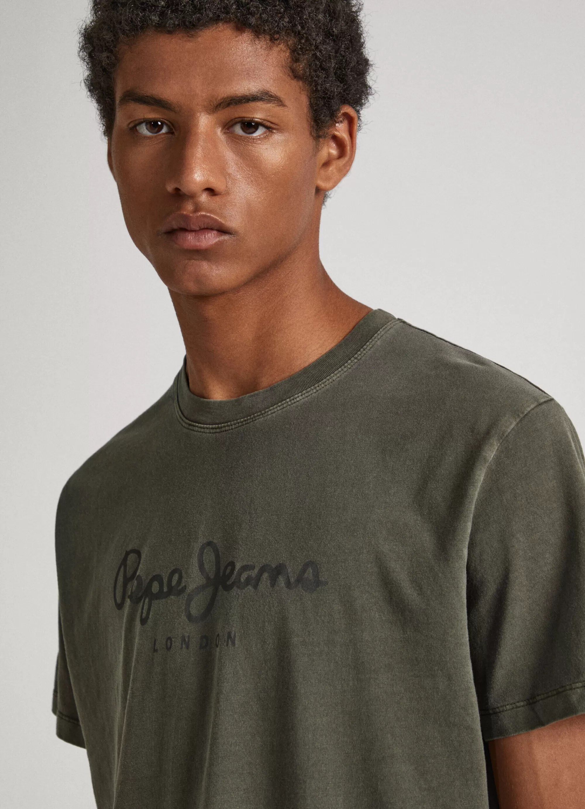 Homem Pepe Jeans T-Shirts>T-Shirt Logo Estampado