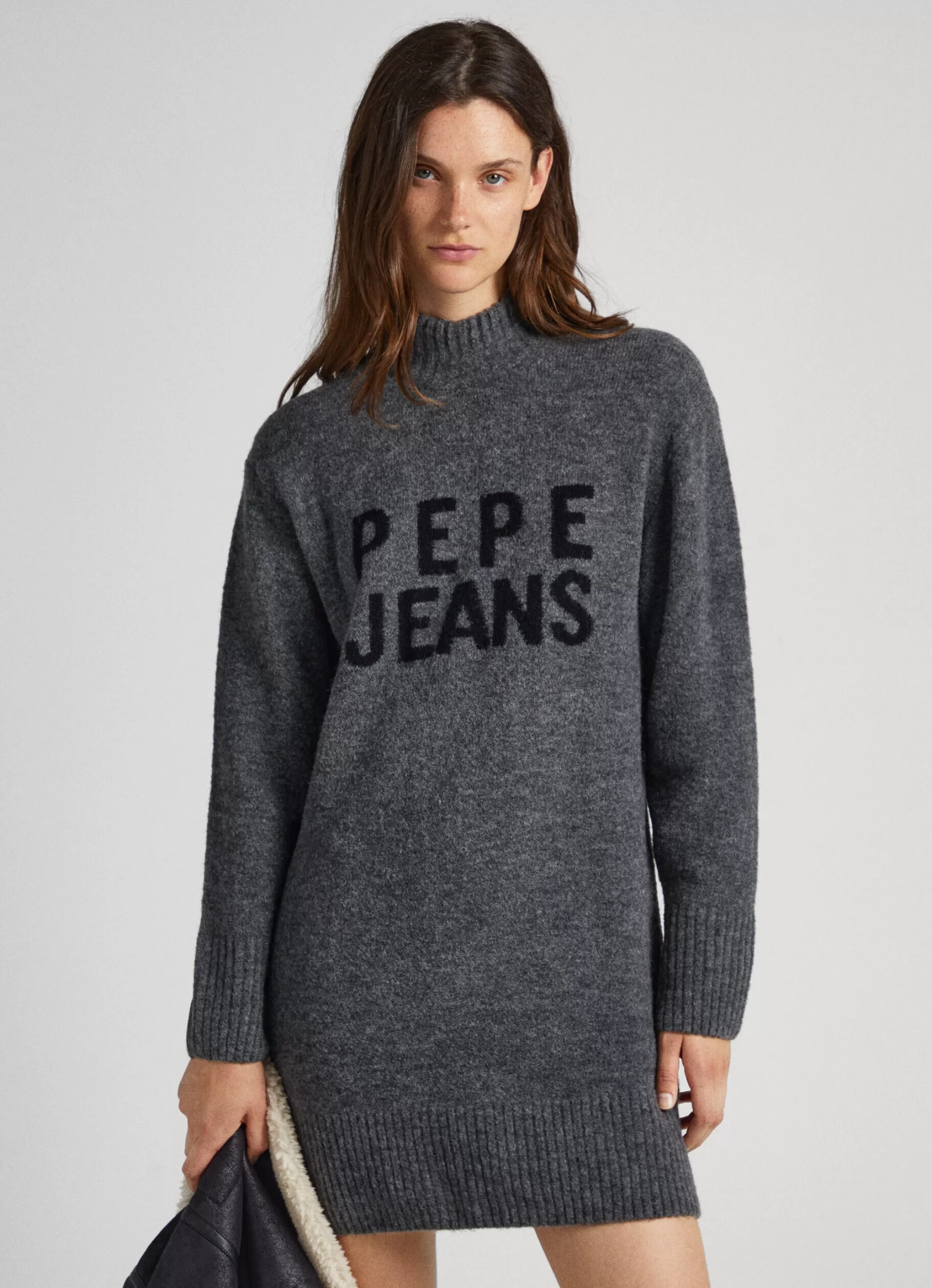 Mulher Pepe Jeans Vestidos E Macacões>Vestido Logo Bordado