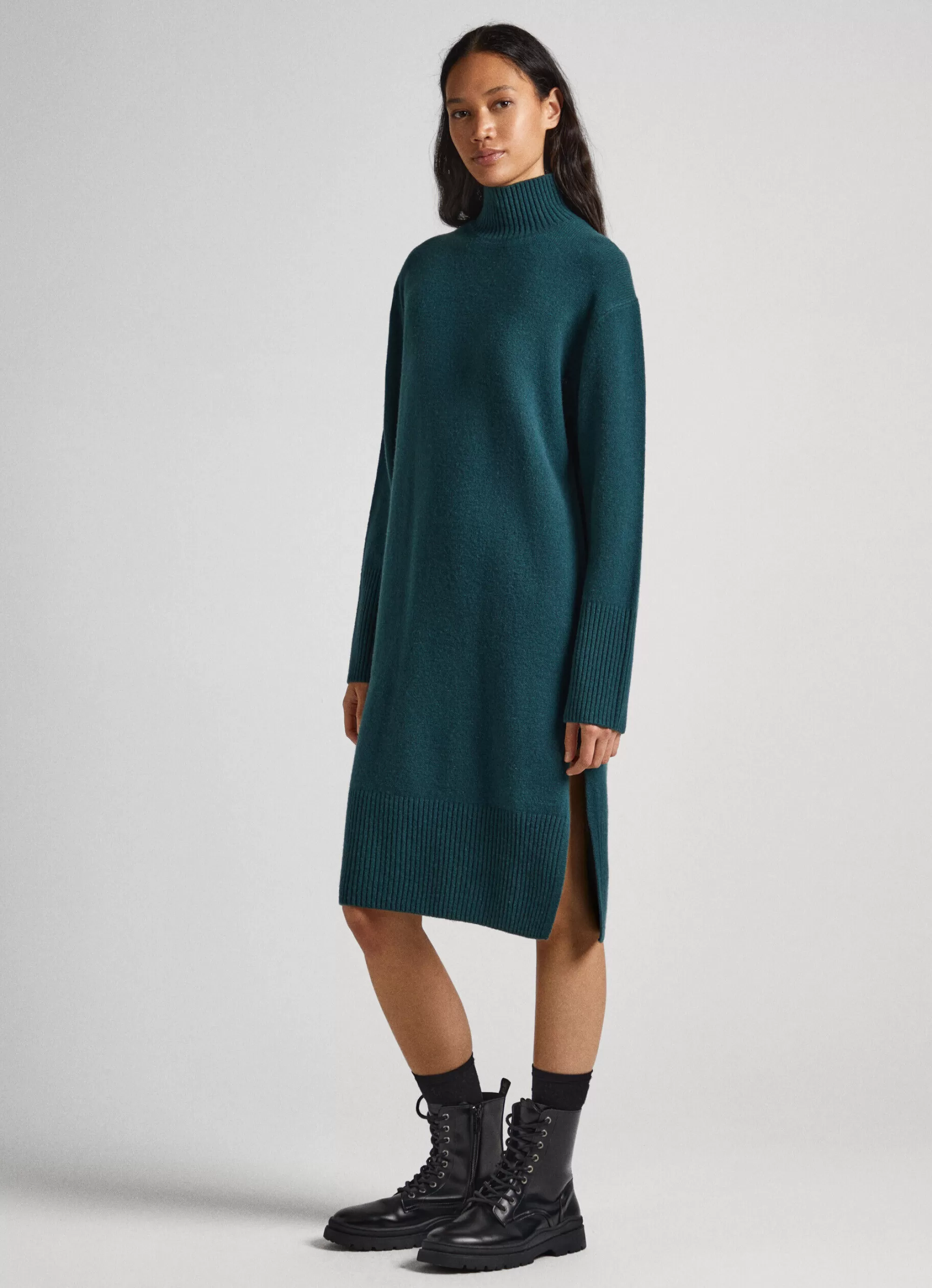 Mulher Pepe Jeans Vestidos E Macacões>Vestido Malha De La